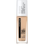 Maybelline Super Stay Full Coverage Liquid Foundation Makeup, Natural Beige, 1 fl. oz.
